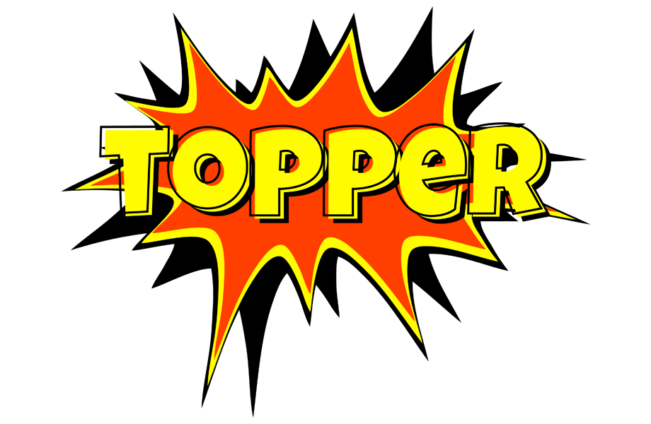 Topper bazinga logo