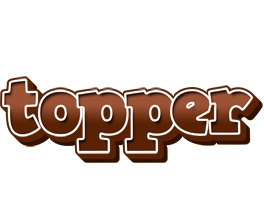 Topper brownie logo