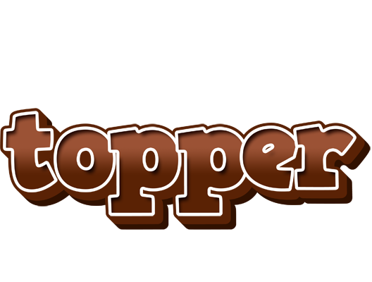 Topper brownie logo