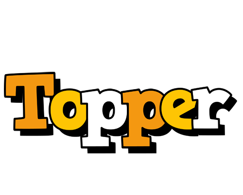 Topper cartoon logo