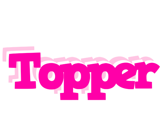 Topper dancing logo
