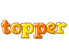 Topper desert logo