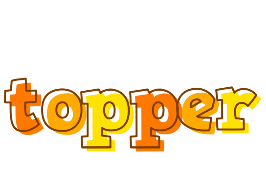 Topper desert logo