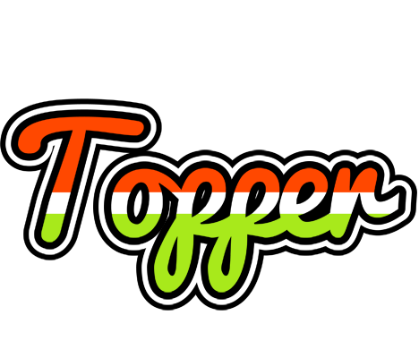 Topper exotic logo