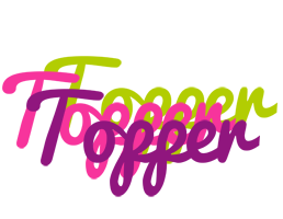 Topper flowers logo