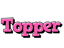 Topper girlish logo