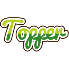 Topper golfing logo