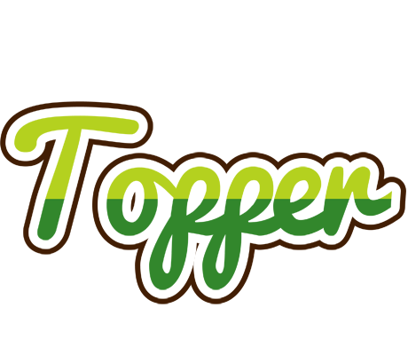 Topper golfing logo