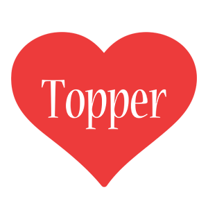 Topper love logo