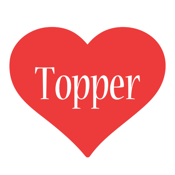 Topper love logo