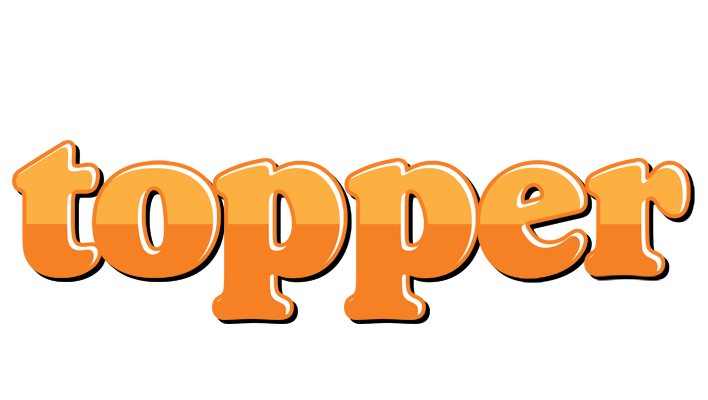 Topper orange logo