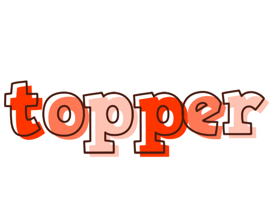 Topper paint logo