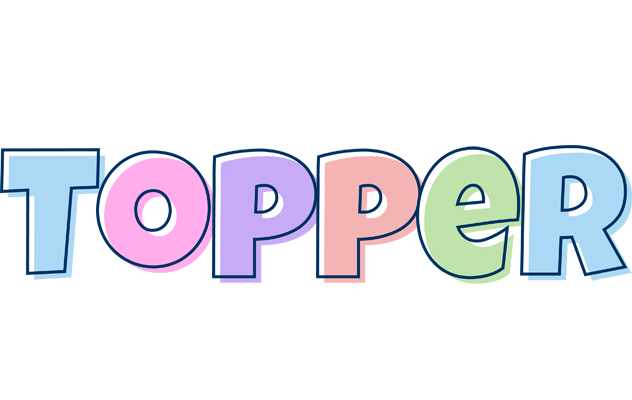 Topper pastel logo