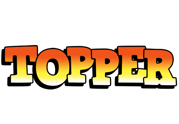 Topper sunset logo