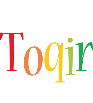 Toqir birthday logo