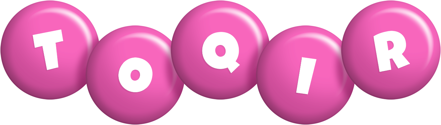 Toqir candy-pink logo