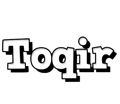 Toqir snowing logo