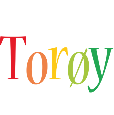 Torøy birthday logo