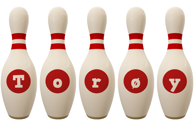 Torøy bowling-pin logo