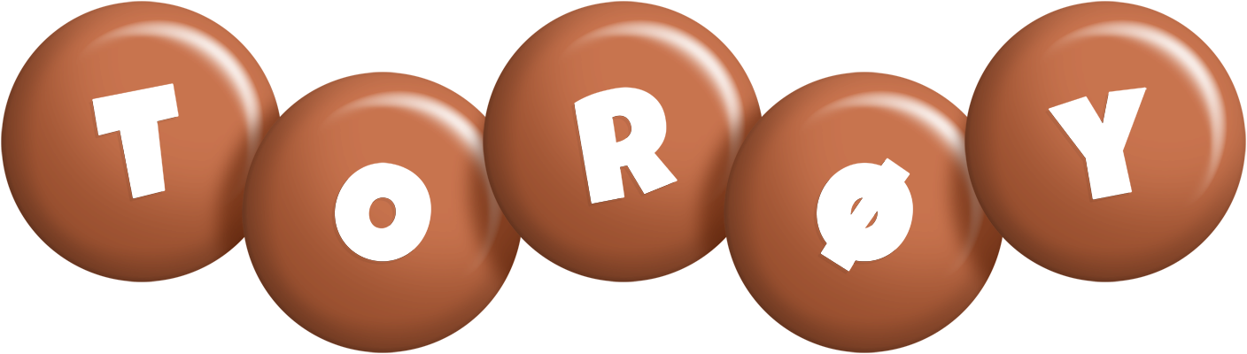 Torøy candy-brown logo
