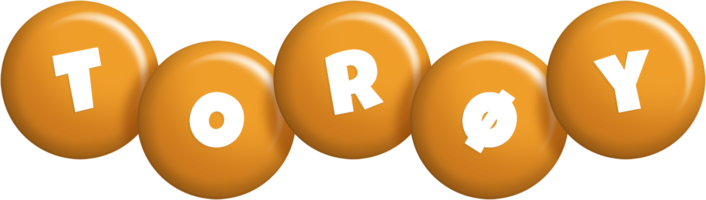 Torøy candy-orange logo