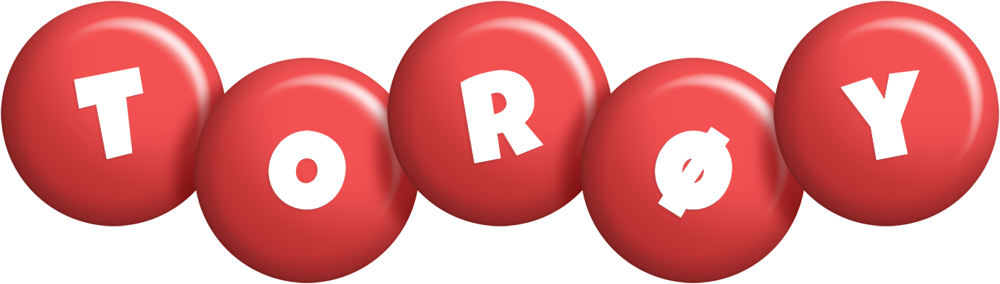 Torøy candy-red logo