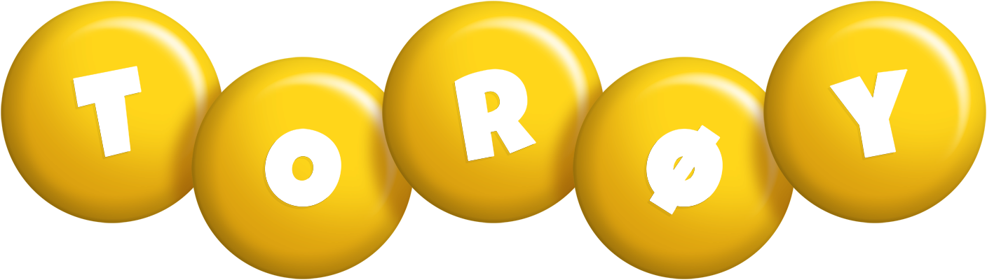 Torøy candy-yellow logo