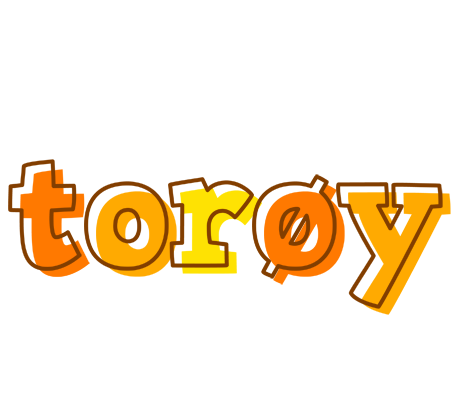 Torøy desert logo