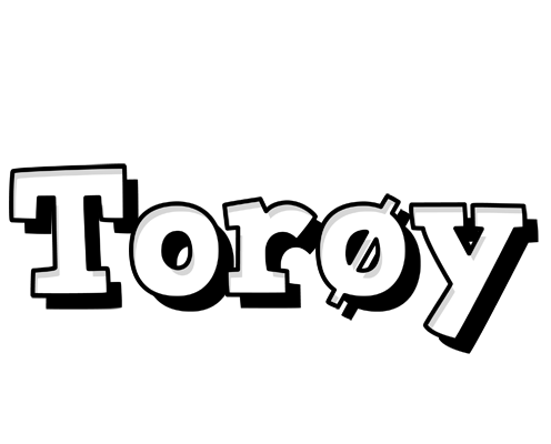 Torøy snowing logo