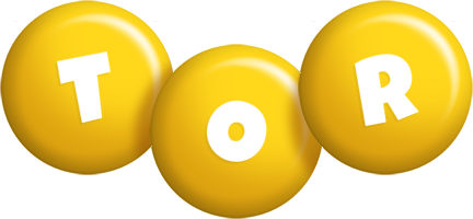 Tor candy-yellow logo