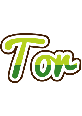Tor golfing logo