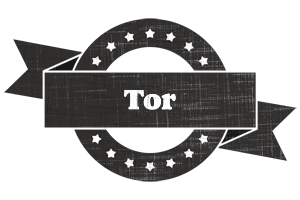 Tor grunge logo