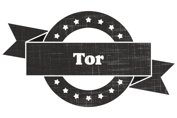 Tor grunge logo