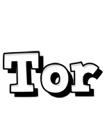 Tor snowing logo