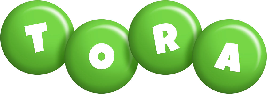 Tora candy-green logo