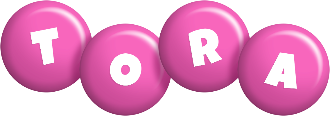 Tora candy-pink logo