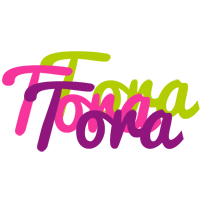 Tora flowers logo