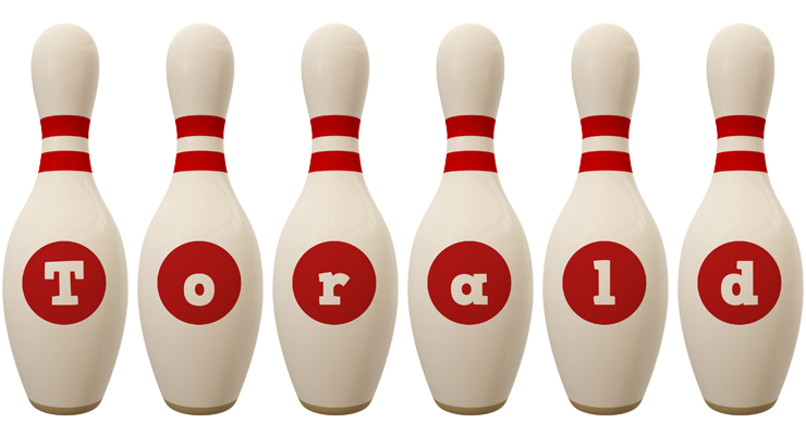 Torald bowling-pin logo