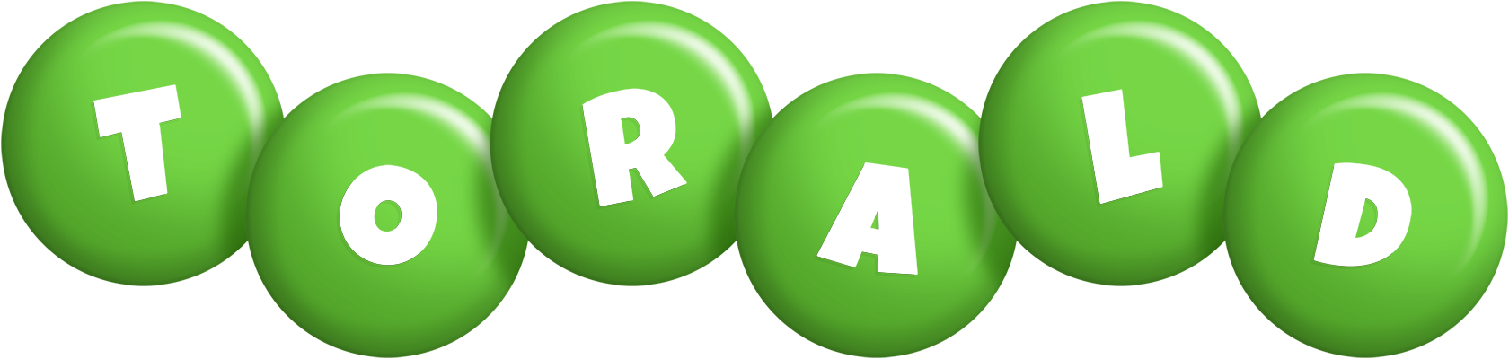 Torald candy-green logo