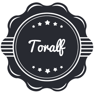 Toralf badge logo