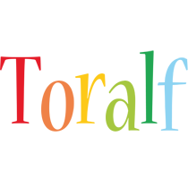 Toralf birthday logo