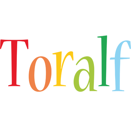 Toralf birthday logo