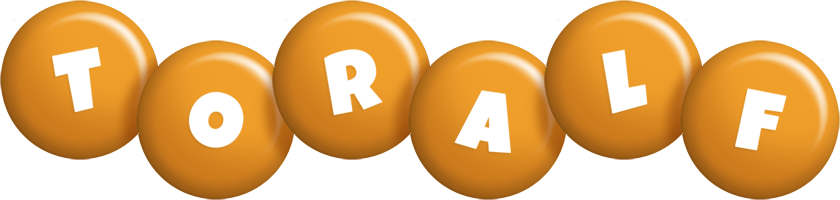Toralf candy-orange logo