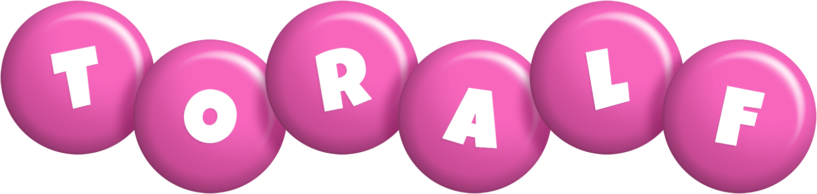 Toralf candy-pink logo