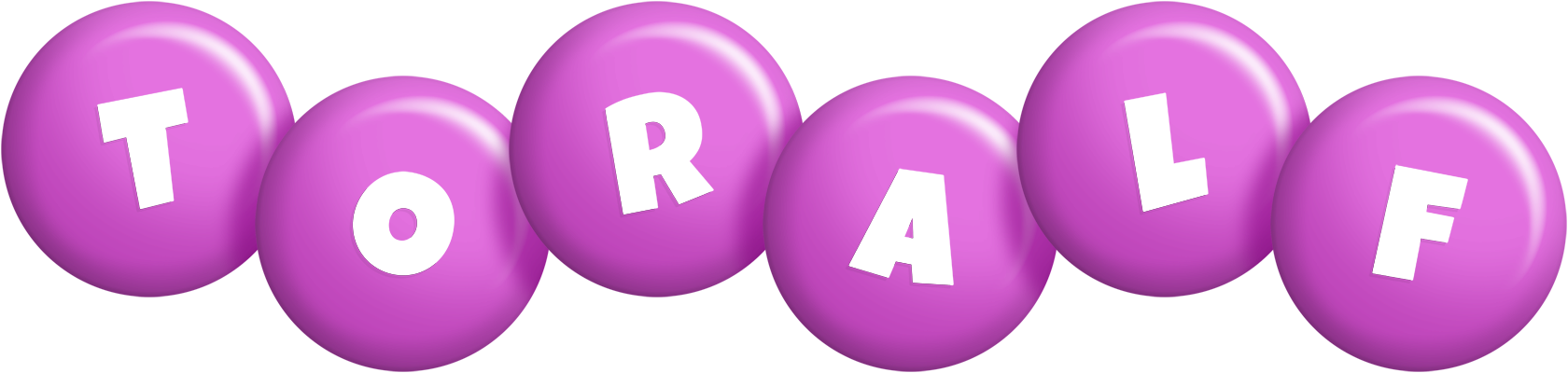 Toralf candy-purple logo