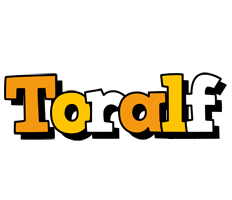 Toralf cartoon logo