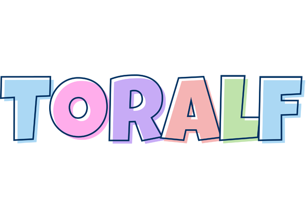 Toralf pastel logo