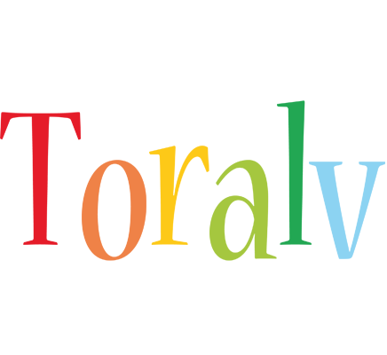 Toralv birthday logo