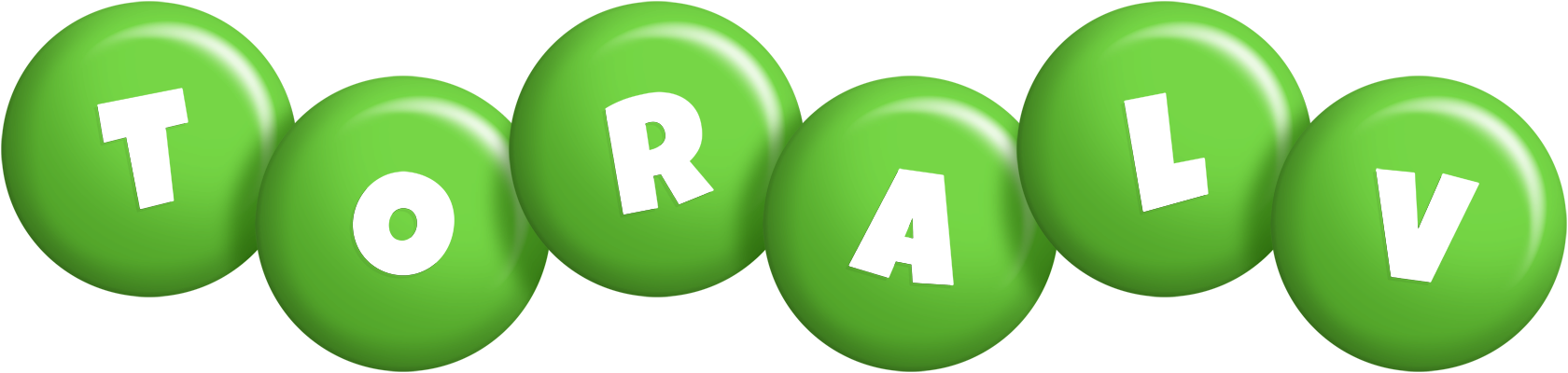Toralv candy-green logo