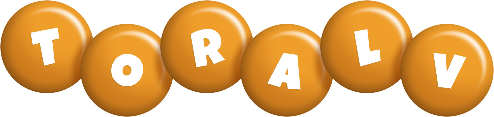 Toralv candy-orange logo